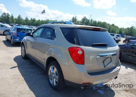 2012 Chevrolet Equinox Ltz from USA, damaged, VIN 2GNFLGE52C6296687